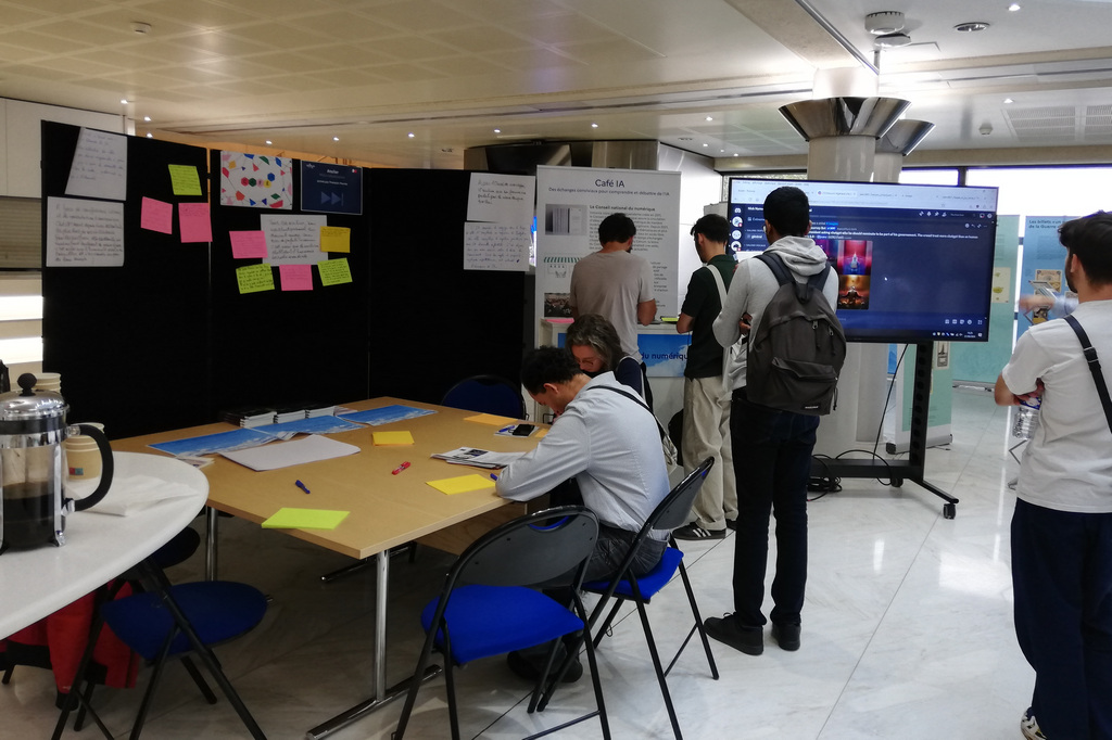 Atelier Mikrodystopies lors des Journées Européennes du Patrimoine à Bercy / Septembre 2024
